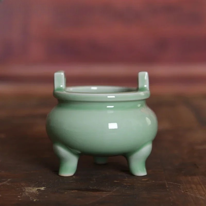 Zen Candle Supplies - Quemador de incienso de cerámica, oración,