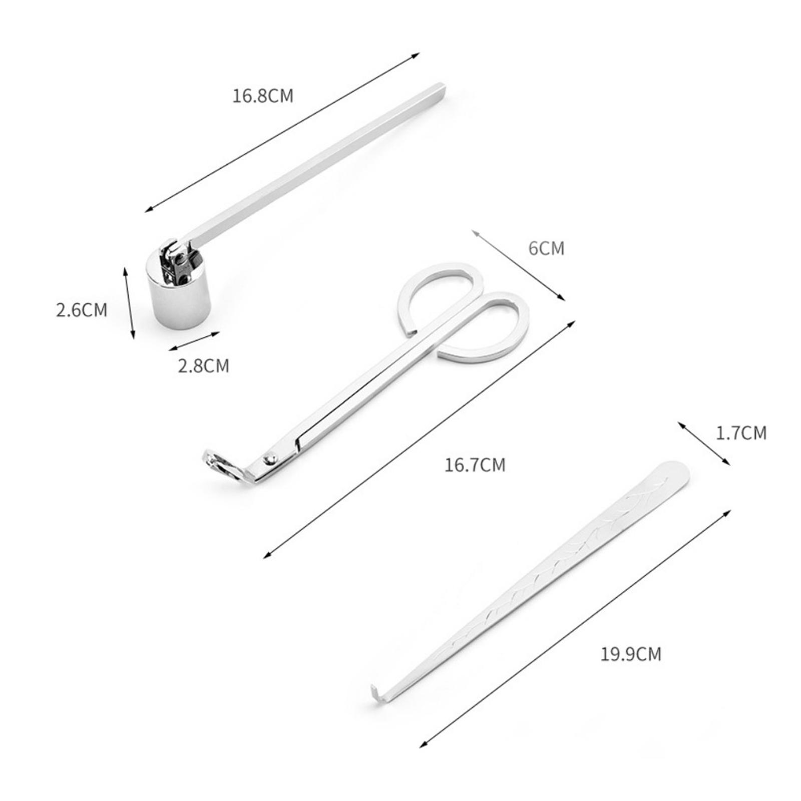 Wick Dipper Tool - Juego de Accesorios para Velas 3