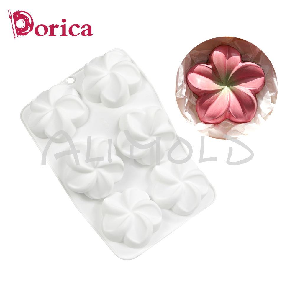 Candle Supplies Eu - Molde de silicona de 6 cavidades