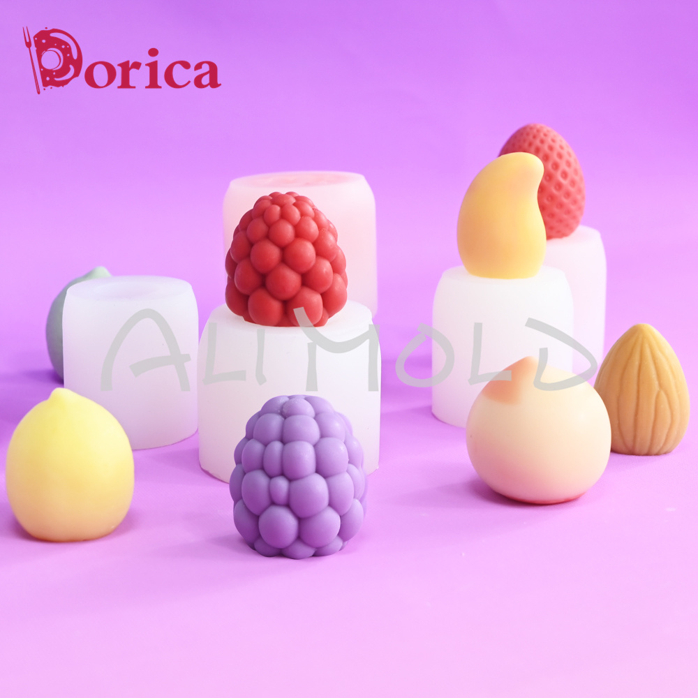 Candle Supplies Eu - Molde de silicona 3D para fruta,