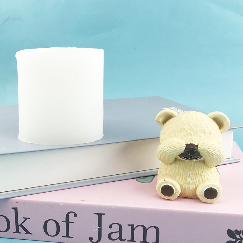Molde de silicona de osito con - Candle Supplies Eu reseña y precio