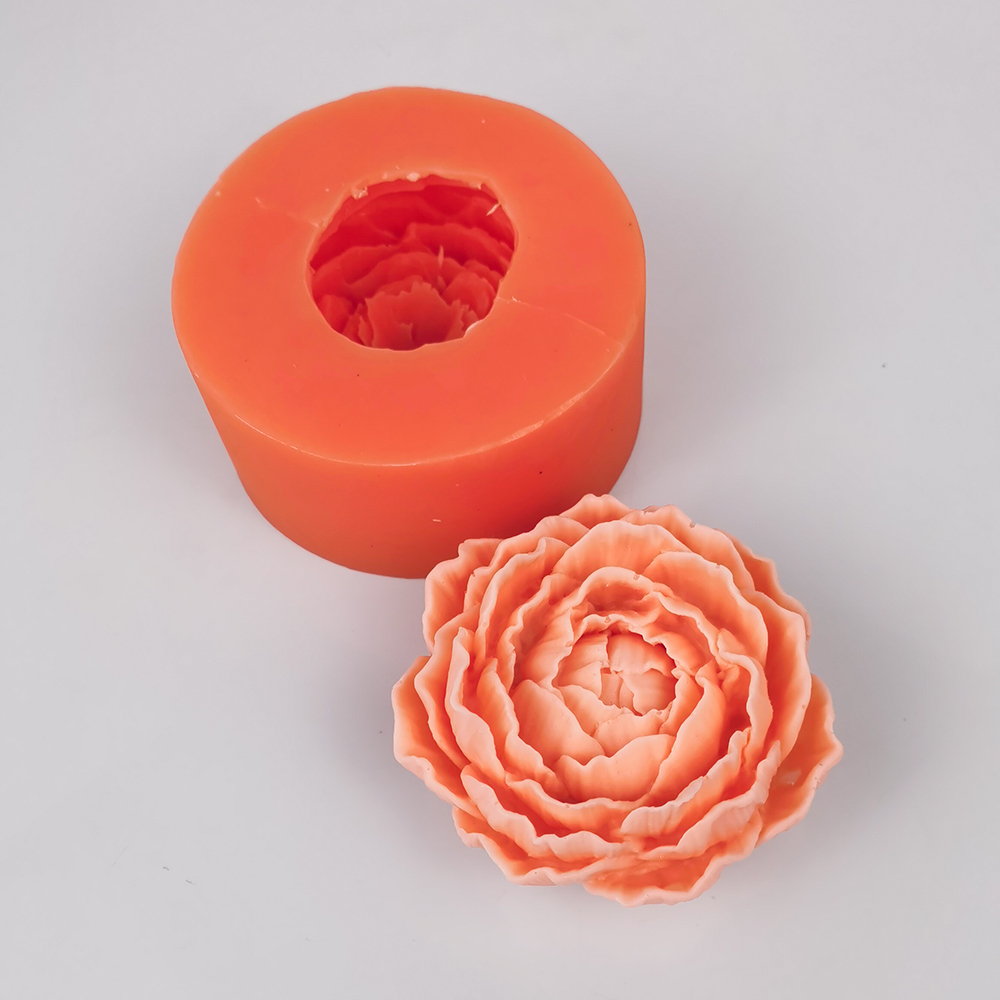 Molde de vela de flor de peoní - Candle Supplies Eu reseña y precio