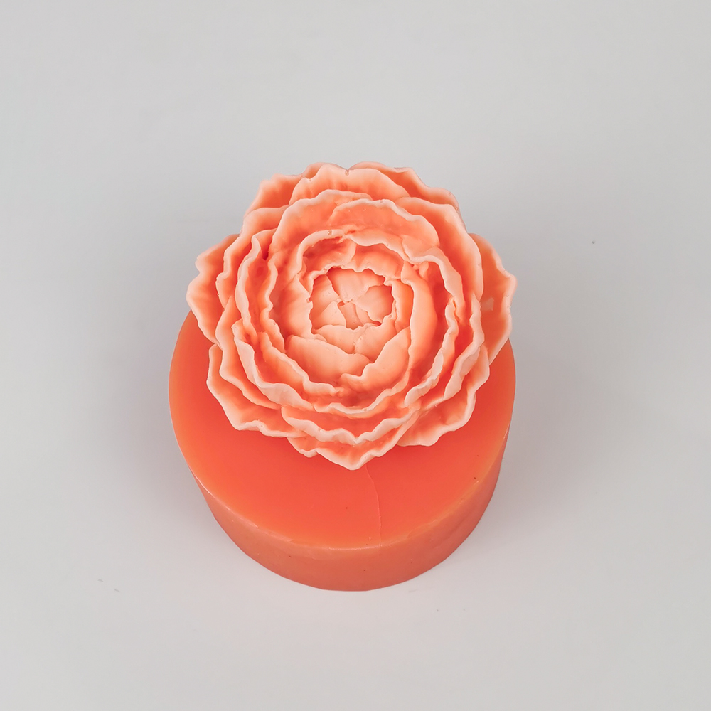 Molde de vela de flor de peoní - Candle Supplies Eu reseña y precio