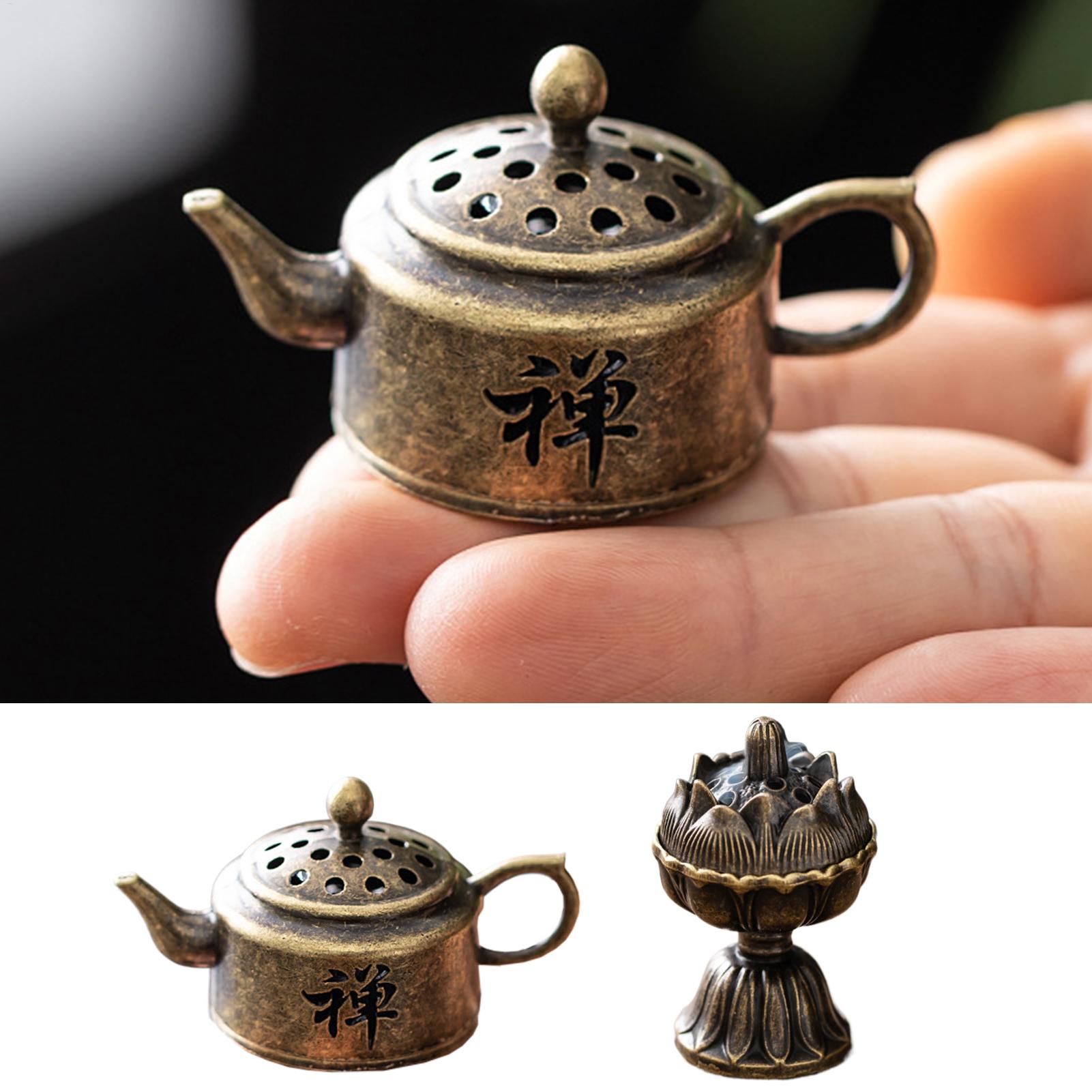 Quemador de incienso de metal, - Zen Candle Supplies reseña y precio