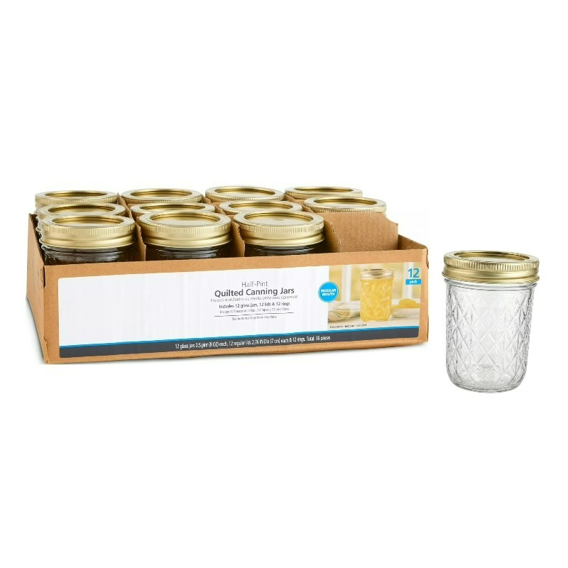 Tarros Mason de 8 oz, de boca  - Mason Jar 8Oz reseña y precio