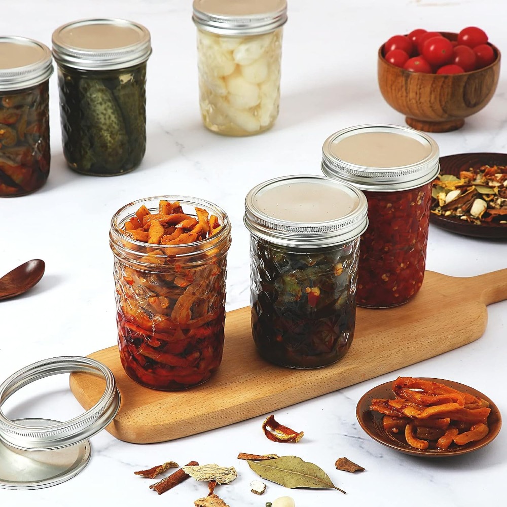 Paquete de 12 Frascos Mason de - Mason Jar 8Oz reseña y precio
