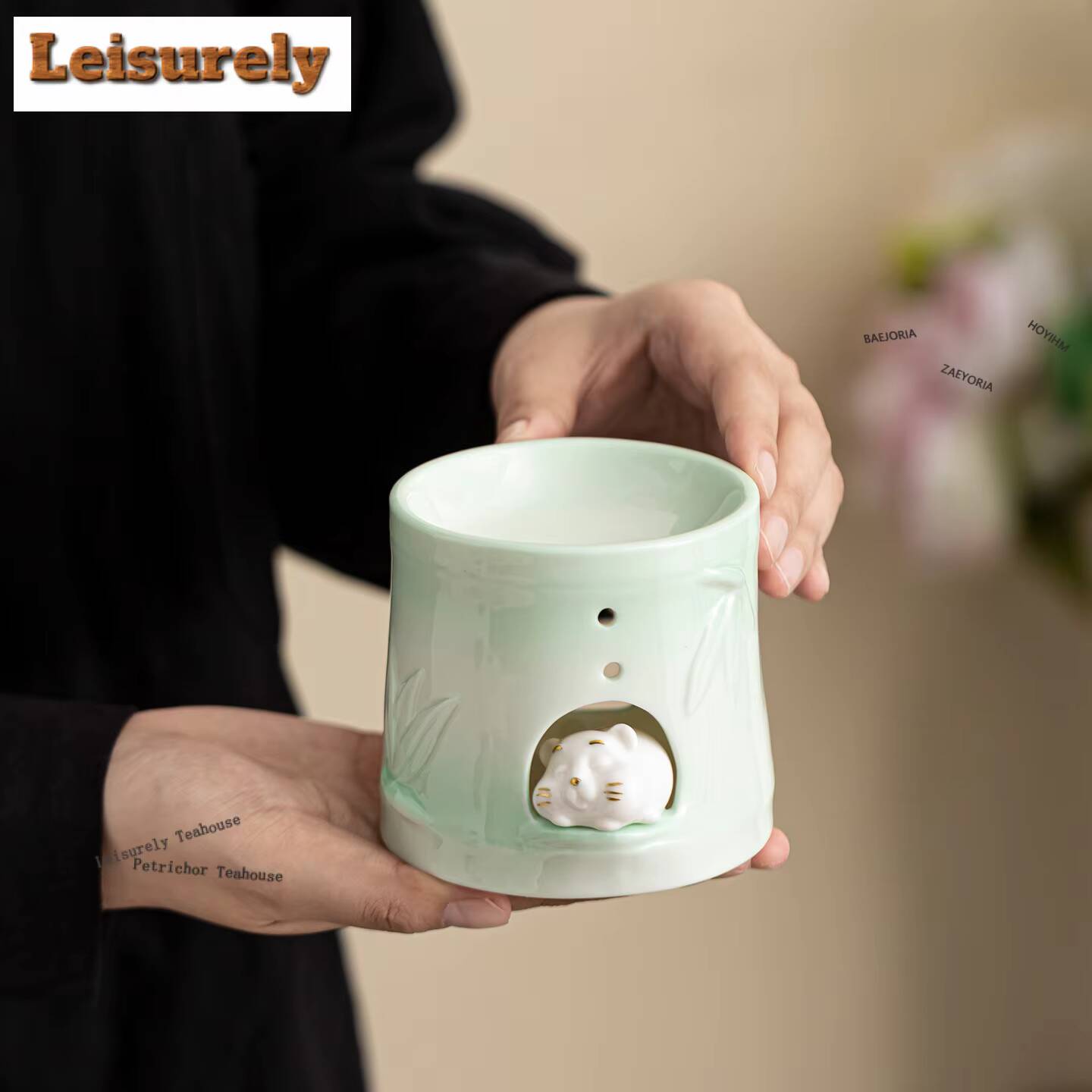 Quemador de Incienso de Bambú, - Zen Candle Supplies reseña y precio