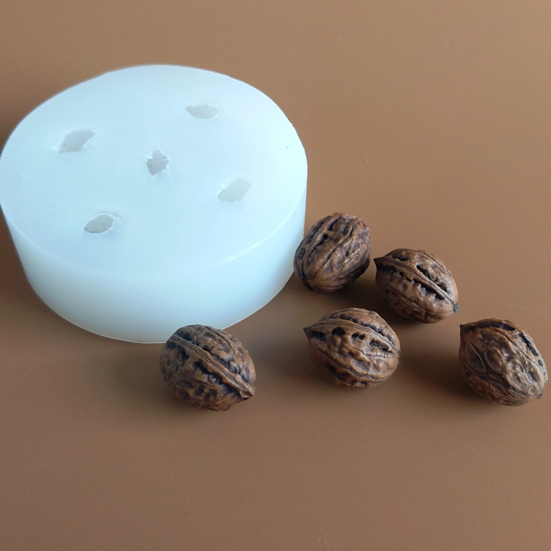 Moldes de silicona de nuez peq - Candle Supplies Eu reseña y precio