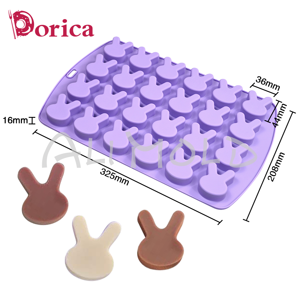 Molde de silicona de conejito  - Candle Supplies Eu reseña y precio