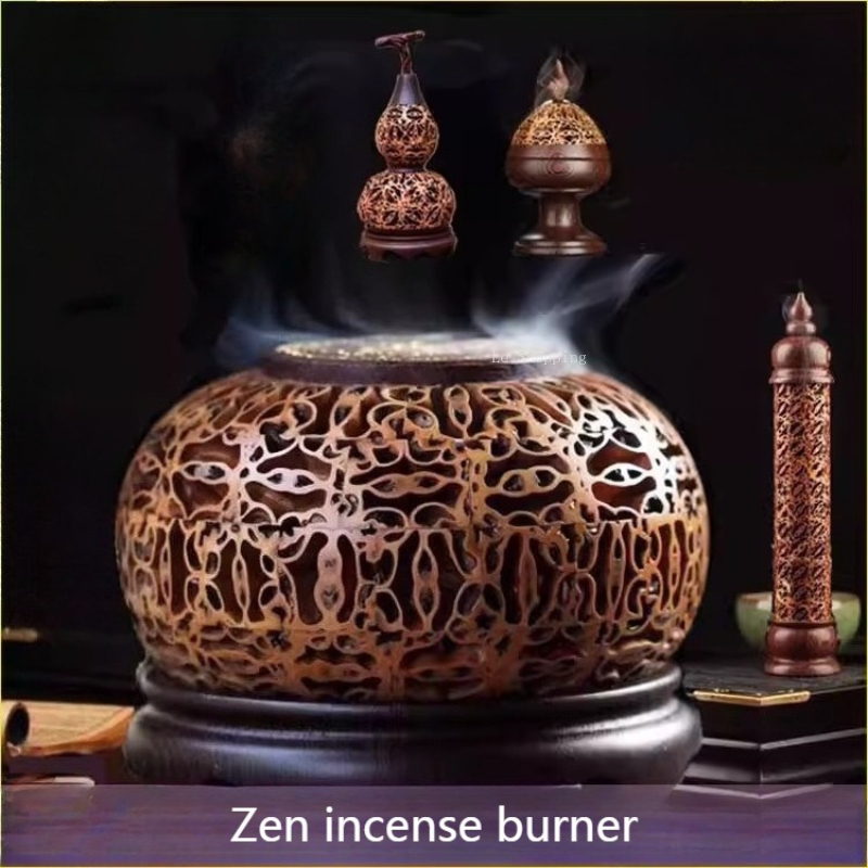 Quemador de incienso de madera - Zen Candle Supplies reseña y precio